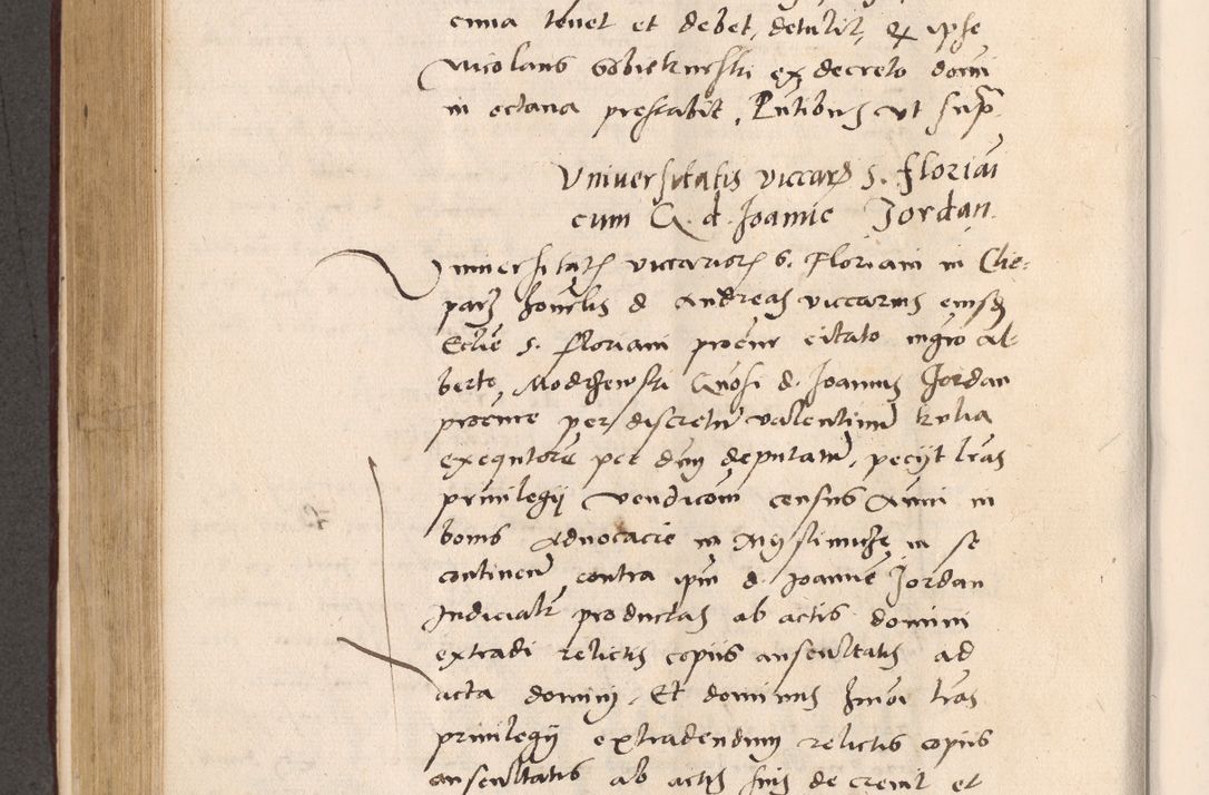 Zdjęcie nr 458 dla obiektu archiwalnego: Acta actorum, sententiarum diffinitivarum coram reverendo domino Petro Miscowski canonico et in spiritualibus vicario generali Cracoviensi ad annum Domini Mᵐᵘᵐ DXLVIᵗᵘᵐ, cuius indictio est quarta, pontificatus sanctissimi in Christo patris et domini nostri domini Pauli divina providencia pape tercii, a die tercia mensis Novembris, annus duodecimus (sic!) feliciter continuantur