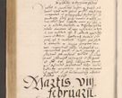 Zdjęcie nr 456 dla obiektu archiwalnego: Acta actorum, sententiarum diffinitivarum coram reverendo domino Petro Miscowski canonico et in spiritualibus vicario generali Cracoviensi ad annum Domini Mᵐᵘᵐ DXLVIᵗᵘᵐ, cuius indictio est quarta, pontificatus sanctissimi in Christo patris et domini nostri domini Pauli divina providencia pape tercii, a die tercia mensis Novembris, annus duodecimus (sic!) feliciter continuantur