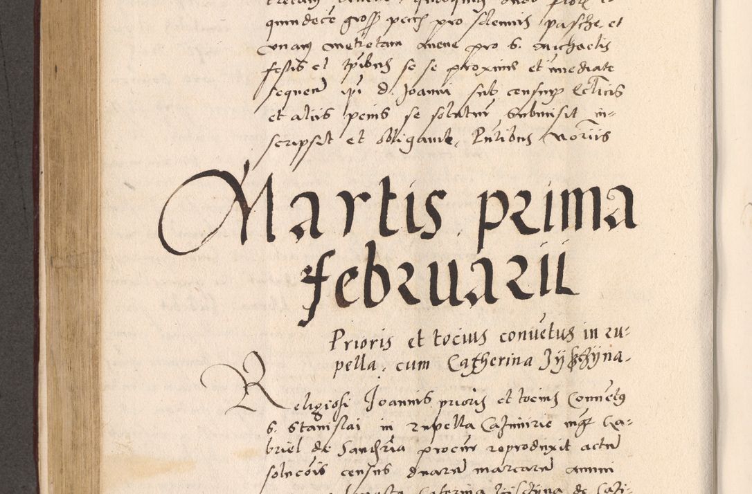Zdjęcie nr 448 dla obiektu archiwalnego: Acta actorum, sententiarum diffinitivarum coram reverendo domino Petro Miscowski canonico et in spiritualibus vicario generali Cracoviensi ad annum Domini Mᵐᵘᵐ DXLVIᵗᵘᵐ, cuius indictio est quarta, pontificatus sanctissimi in Christo patris et domini nostri domini Pauli divina providencia pape tercii, a die tercia mensis Novembris, annus duodecimus (sic!) feliciter continuantur