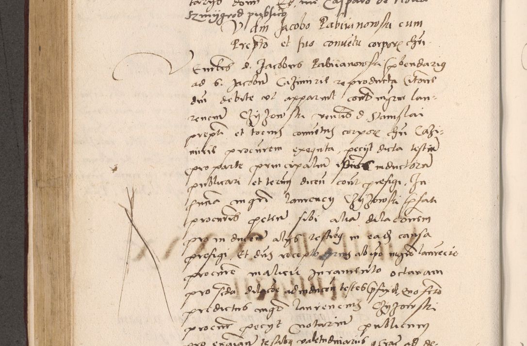 Zdjęcie nr 444 dla obiektu archiwalnego: Acta actorum, sententiarum diffinitivarum coram reverendo domino Petro Miscowski canonico et in spiritualibus vicario generali Cracoviensi ad annum Domini Mᵐᵘᵐ DXLVIᵗᵘᵐ, cuius indictio est quarta, pontificatus sanctissimi in Christo patris et domini nostri domini Pauli divina providencia pape tercii, a die tercia mensis Novembris, annus duodecimus (sic!) feliciter continuantur