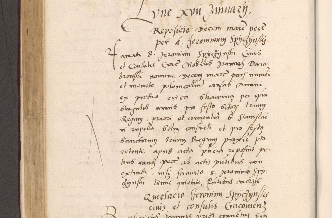 Zdjęcie nr 426 dla obiektu archiwalnego: Acta actorum, sententiarum diffinitivarum coram reverendo domino Petro Miscowski canonico et in spiritualibus vicario generali Cracoviensi ad annum Domini Mᵐᵘᵐ DXLVIᵗᵘᵐ, cuius indictio est quarta, pontificatus sanctissimi in Christo patris et domini nostri domini Pauli divina providencia pape tercii, a die tercia mensis Novembris, annus duodecimus (sic!) feliciter continuantur