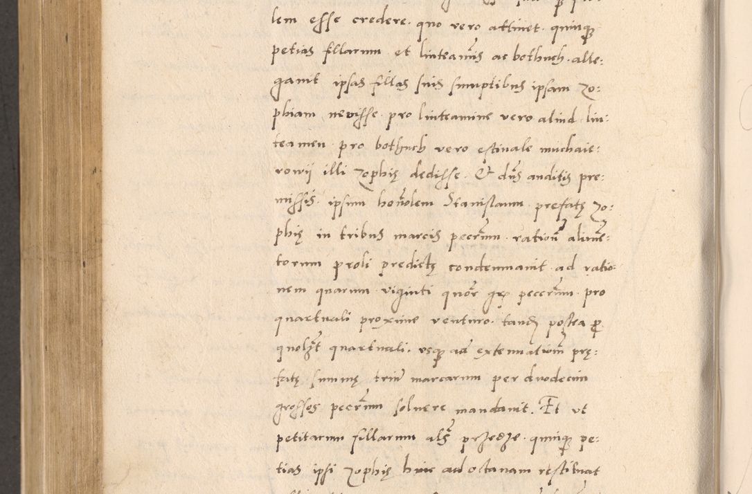 Zdjęcie nr 800 dla obiektu archiwalnego: Acta actorum, sententiarum diffinitivarum coram reverendo domino Petro Miscowski canonico et in spiritualibus vicario generali Cracoviensi ad annum Domini Mᵐᵘᵐ DXLVIᵗᵘᵐ, cuius indictio est quarta, pontificatus sanctissimi in Christo patris et domini nostri domini Pauli divina providencia pape tercii, a die tercia mensis Novembris, annus duodecimus (sic!) feliciter continuantur