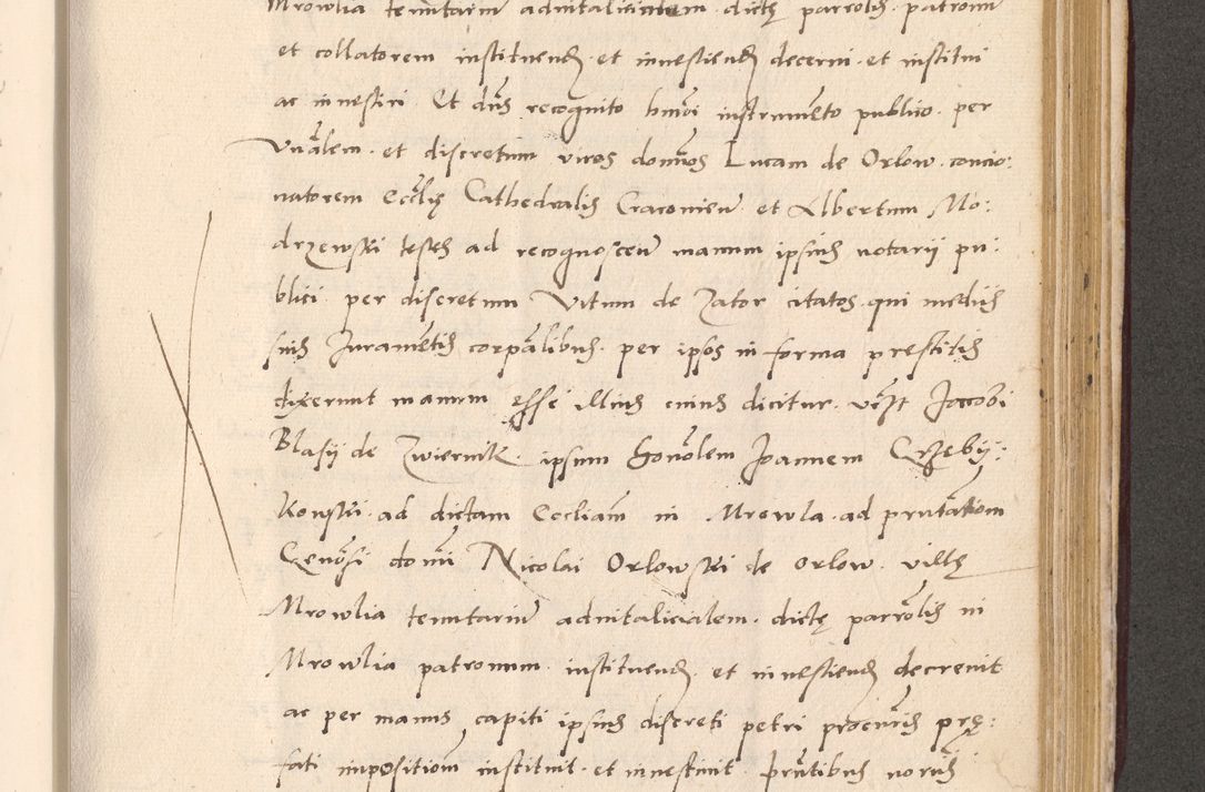 Zdjęcie nr 799 dla obiektu archiwalnego: Acta actorum, sententiarum diffinitivarum coram reverendo domino Petro Miscowski canonico et in spiritualibus vicario generali Cracoviensi ad annum Domini Mᵐᵘᵐ DXLVIᵗᵘᵐ, cuius indictio est quarta, pontificatus sanctissimi in Christo patris et domini nostri domini Pauli divina providencia pape tercii, a die tercia mensis Novembris, annus duodecimus (sic!) feliciter continuantur