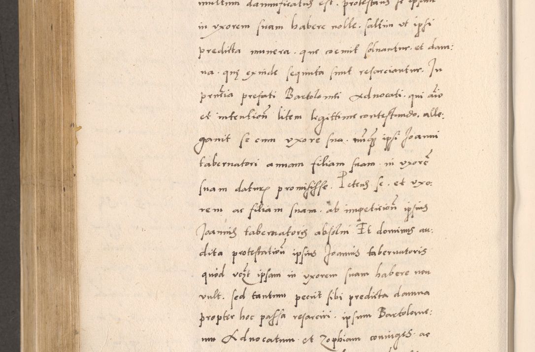 Zdjęcie nr 790 dla obiektu archiwalnego: Acta actorum, sententiarum diffinitivarum coram reverendo domino Petro Miscowski canonico et in spiritualibus vicario generali Cracoviensi ad annum Domini Mᵐᵘᵐ DXLVIᵗᵘᵐ, cuius indictio est quarta, pontificatus sanctissimi in Christo patris et domini nostri domini Pauli divina providencia pape tercii, a die tercia mensis Novembris, annus duodecimus (sic!) feliciter continuantur