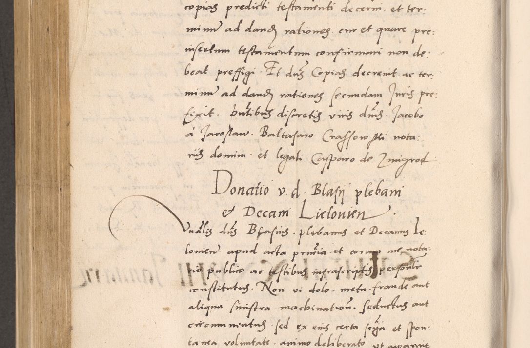Zdjęcie nr 786 dla obiektu archiwalnego: Acta actorum, sententiarum diffinitivarum coram reverendo domino Petro Miscowski canonico et in spiritualibus vicario generali Cracoviensi ad annum Domini Mᵐᵘᵐ DXLVIᵗᵘᵐ, cuius indictio est quarta, pontificatus sanctissimi in Christo patris et domini nostri domini Pauli divina providencia pape tercii, a die tercia mensis Novembris, annus duodecimus (sic!) feliciter continuantur