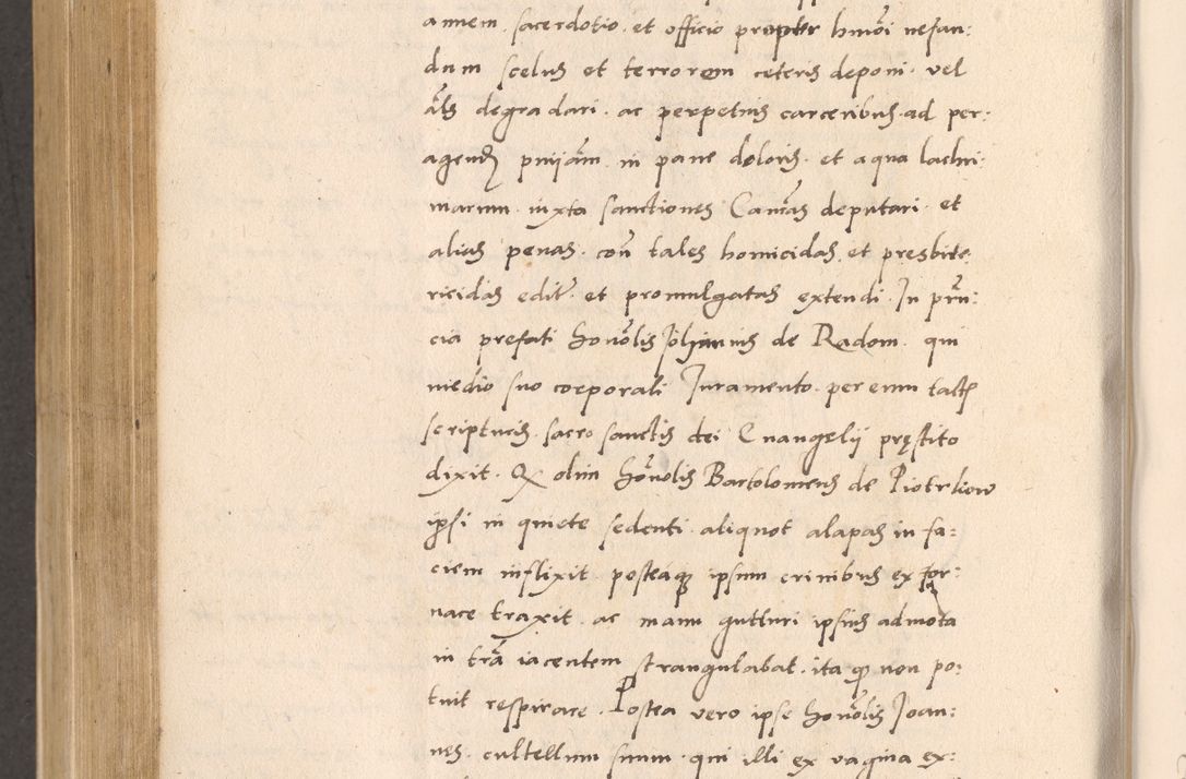 Zdjęcie nr 784 dla obiektu archiwalnego: Acta actorum, sententiarum diffinitivarum coram reverendo domino Petro Miscowski canonico et in spiritualibus vicario generali Cracoviensi ad annum Domini Mᵐᵘᵐ DXLVIᵗᵘᵐ, cuius indictio est quarta, pontificatus sanctissimi in Christo patris et domini nostri domini Pauli divina providencia pape tercii, a die tercia mensis Novembris, annus duodecimus (sic!) feliciter continuantur