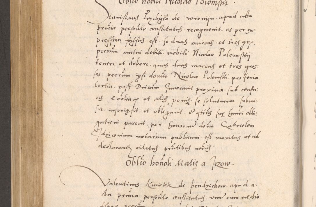 Zdjęcie nr 780 dla obiektu archiwalnego: Acta actorum, sententiarum diffinitivarum coram reverendo domino Petro Miscowski canonico et in spiritualibus vicario generali Cracoviensi ad annum Domini Mᵐᵘᵐ DXLVIᵗᵘᵐ, cuius indictio est quarta, pontificatus sanctissimi in Christo patris et domini nostri domini Pauli divina providencia pape tercii, a die tercia mensis Novembris, annus duodecimus (sic!) feliciter continuantur
