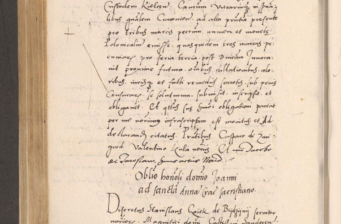 Zdjęcie nr 766 dla obiektu archiwalnego: Acta actorum, sententiarum diffinitivarum coram reverendo domino Petro Miscowski canonico et in spiritualibus vicario generali Cracoviensi ad annum Domini Mᵐᵘᵐ DXLVIᵗᵘᵐ, cuius indictio est quarta, pontificatus sanctissimi in Christo patris et domini nostri domini Pauli divina providencia pape tercii, a die tercia mensis Novembris, annus duodecimus (sic!) feliciter continuantur