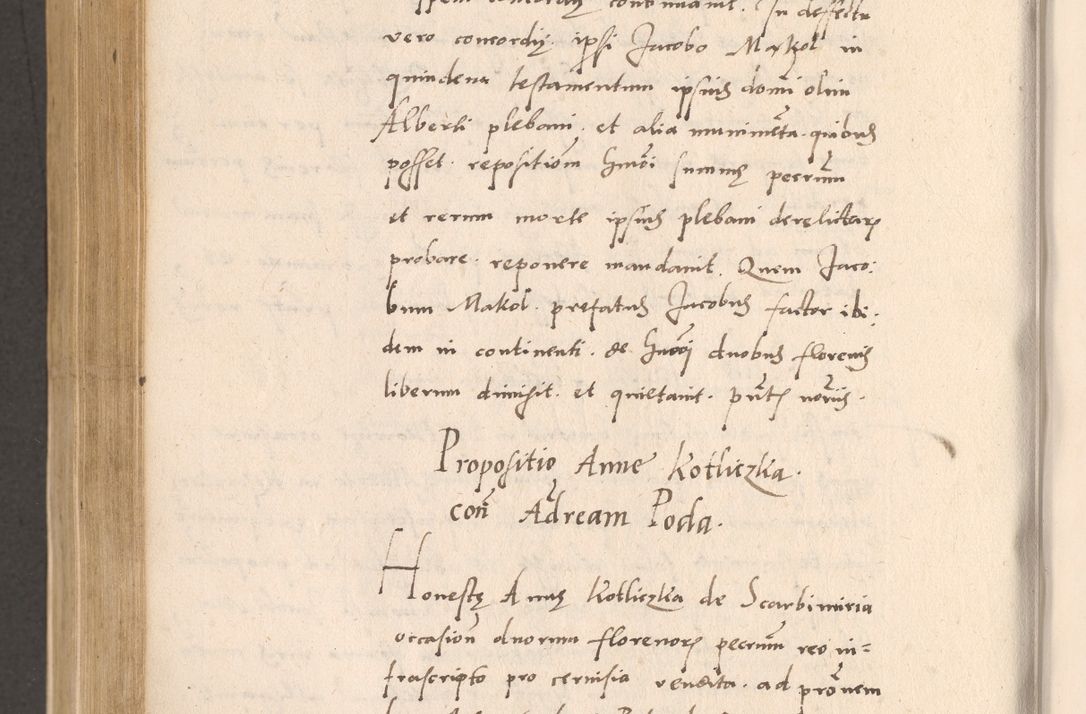 Zdjęcie nr 756 dla obiektu archiwalnego: Acta actorum, sententiarum diffinitivarum coram reverendo domino Petro Miscowski canonico et in spiritualibus vicario generali Cracoviensi ad annum Domini Mᵐᵘᵐ DXLVIᵗᵘᵐ, cuius indictio est quarta, pontificatus sanctissimi in Christo patris et domini nostri domini Pauli divina providencia pape tercii, a die tercia mensis Novembris, annus duodecimus (sic!) feliciter continuantur
