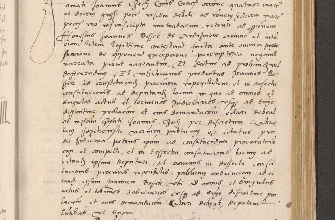 Zdjęcie nr 729 dla obiektu archiwalnego: Acta actorum, sententiarum diffinitivarum coram reverendo domino Petro Miscowski canonico et in spiritualibus vicario generali Cracoviensi ad annum Domini Mᵐᵘᵐ DXLVIᵗᵘᵐ, cuius indictio est quarta, pontificatus sanctissimi in Christo patris et domini nostri domini Pauli divina providencia pape tercii, a die tercia mensis Novembris, annus duodecimus (sic!) feliciter continuantur