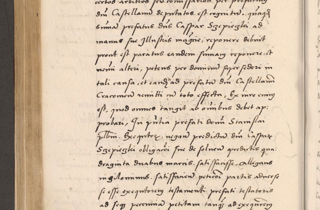 Zdjęcie nr 712 dla obiektu archiwalnego: Acta actorum, sententiarum diffinitivarum coram reverendo domino Petro Miscowski canonico et in spiritualibus vicario generali Cracoviensi ad annum Domini Mᵐᵘᵐ DXLVIᵗᵘᵐ, cuius indictio est quarta, pontificatus sanctissimi in Christo patris et domini nostri domini Pauli divina providencia pape tercii, a die tercia mensis Novembris, annus duodecimus (sic!) feliciter continuantur