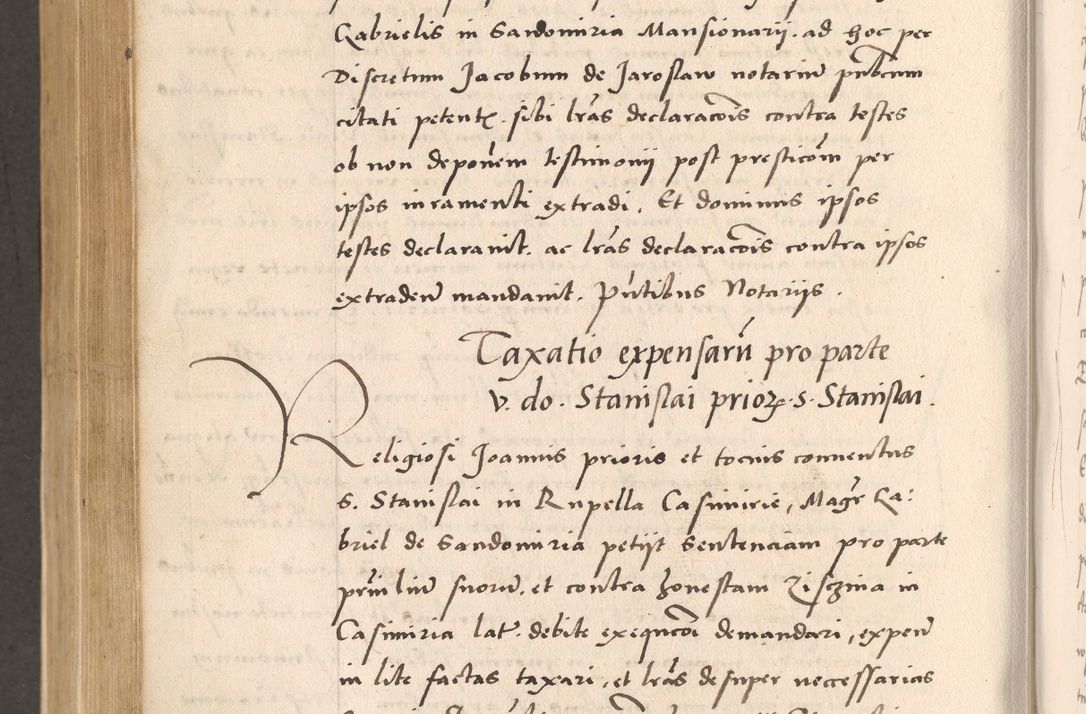 Zdjęcie nr 706 dla obiektu archiwalnego: Acta actorum, sententiarum diffinitivarum coram reverendo domino Petro Miscowski canonico et in spiritualibus vicario generali Cracoviensi ad annum Domini Mᵐᵘᵐ DXLVIᵗᵘᵐ, cuius indictio est quarta, pontificatus sanctissimi in Christo patris et domini nostri domini Pauli divina providencia pape tercii, a die tercia mensis Novembris, annus duodecimus (sic!) feliciter continuantur