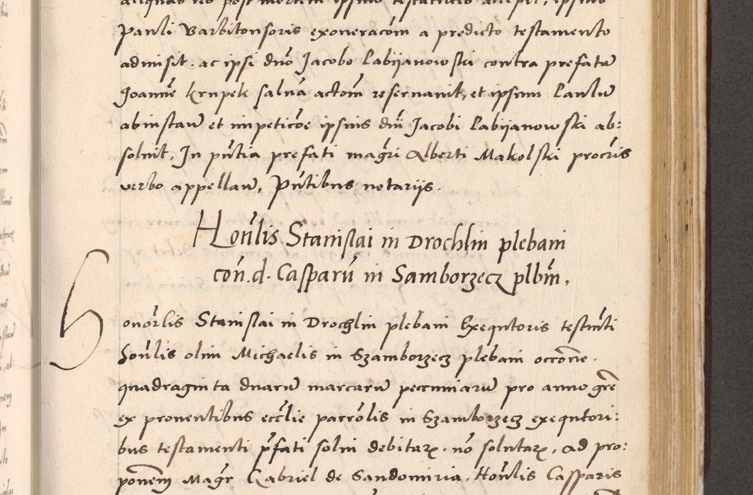 Zdjęcie nr 711 dla obiektu archiwalnego: Acta actorum, sententiarum diffinitivarum coram reverendo domino Petro Miscowski canonico et in spiritualibus vicario generali Cracoviensi ad annum Domini Mᵐᵘᵐ DXLVIᵗᵘᵐ, cuius indictio est quarta, pontificatus sanctissimi in Christo patris et domini nostri domini Pauli divina providencia pape tercii, a die tercia mensis Novembris, annus duodecimus (sic!) feliciter continuantur