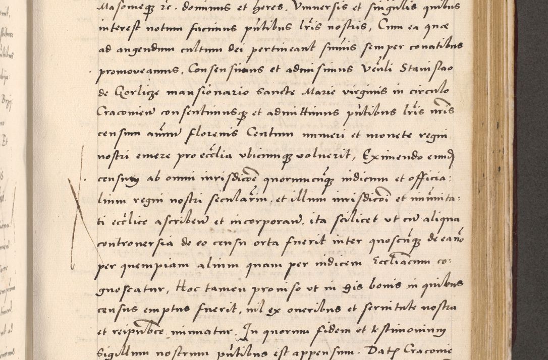 Zdjęcie nr 705 dla obiektu archiwalnego: Acta actorum, sententiarum diffinitivarum coram reverendo domino Petro Miscowski canonico et in spiritualibus vicario generali Cracoviensi ad annum Domini Mᵐᵘᵐ DXLVIᵗᵘᵐ, cuius indictio est quarta, pontificatus sanctissimi in Christo patris et domini nostri domini Pauli divina providencia pape tercii, a die tercia mensis Novembris, annus duodecimus (sic!) feliciter continuantur