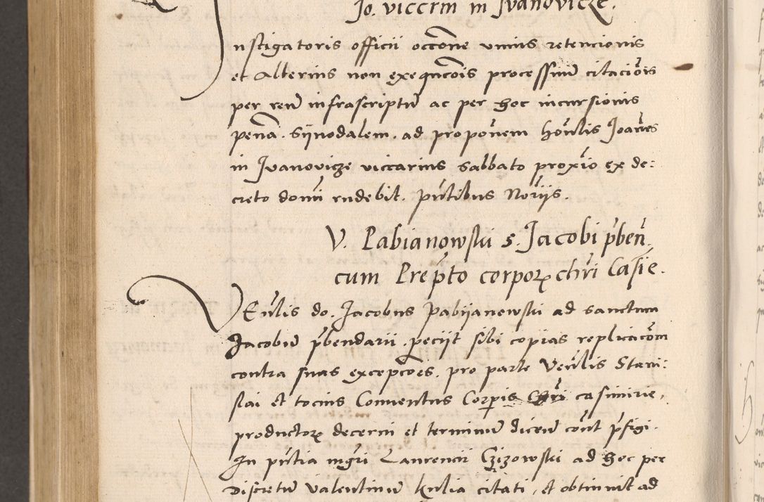 Zdjęcie nr 680 dla obiektu archiwalnego: Acta actorum, sententiarum diffinitivarum coram reverendo domino Petro Miscowski canonico et in spiritualibus vicario generali Cracoviensi ad annum Domini Mᵐᵘᵐ DXLVIᵗᵘᵐ, cuius indictio est quarta, pontificatus sanctissimi in Christo patris et domini nostri domini Pauli divina providencia pape tercii, a die tercia mensis Novembris, annus duodecimus (sic!) feliciter continuantur