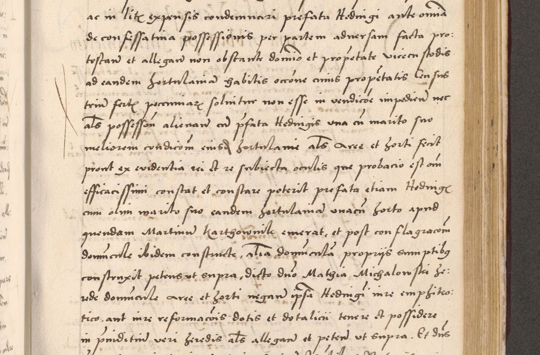 Zdjęcie nr 677 dla obiektu archiwalnego: Acta actorum, sententiarum diffinitivarum coram reverendo domino Petro Miscowski canonico et in spiritualibus vicario generali Cracoviensi ad annum Domini Mᵐᵘᵐ DXLVIᵗᵘᵐ, cuius indictio est quarta, pontificatus sanctissimi in Christo patris et domini nostri domini Pauli divina providencia pape tercii, a die tercia mensis Novembris, annus duodecimus (sic!) feliciter continuantur