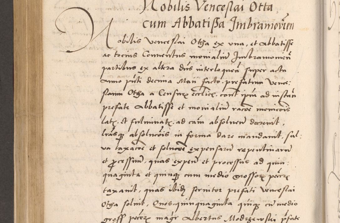 Zdjęcie nr 678 dla obiektu archiwalnego: Acta actorum, sententiarum diffinitivarum coram reverendo domino Petro Miscowski canonico et in spiritualibus vicario generali Cracoviensi ad annum Domini Mᵐᵘᵐ DXLVIᵗᵘᵐ, cuius indictio est quarta, pontificatus sanctissimi in Christo patris et domini nostri domini Pauli divina providencia pape tercii, a die tercia mensis Novembris, annus duodecimus (sic!) feliciter continuantur