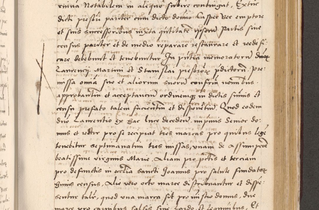 Zdjęcie nr 671 dla obiektu archiwalnego: Acta actorum, sententiarum diffinitivarum coram reverendo domino Petro Miscowski canonico et in spiritualibus vicario generali Cracoviensi ad annum Domini Mᵐᵘᵐ DXLVIᵗᵘᵐ, cuius indictio est quarta, pontificatus sanctissimi in Christo patris et domini nostri domini Pauli divina providencia pape tercii, a die tercia mensis Novembris, annus duodecimus (sic!) feliciter continuantur