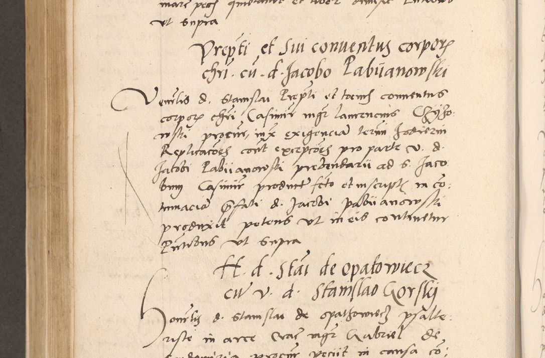 Zdjęcie nr 666 dla obiektu archiwalnego: Acta actorum, sententiarum diffinitivarum coram reverendo domino Petro Miscowski canonico et in spiritualibus vicario generali Cracoviensi ad annum Domini Mᵐᵘᵐ DXLVIᵗᵘᵐ, cuius indictio est quarta, pontificatus sanctissimi in Christo patris et domini nostri domini Pauli divina providencia pape tercii, a die tercia mensis Novembris, annus duodecimus (sic!) feliciter continuantur