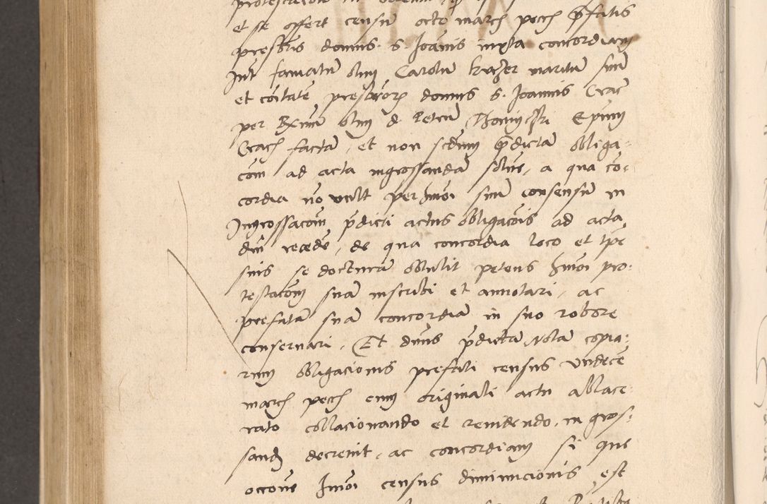 Zdjęcie nr 664 dla obiektu archiwalnego: Acta actorum, sententiarum diffinitivarum coram reverendo domino Petro Miscowski canonico et in spiritualibus vicario generali Cracoviensi ad annum Domini Mᵐᵘᵐ DXLVIᵗᵘᵐ, cuius indictio est quarta, pontificatus sanctissimi in Christo patris et domini nostri domini Pauli divina providencia pape tercii, a die tercia mensis Novembris, annus duodecimus (sic!) feliciter continuantur
