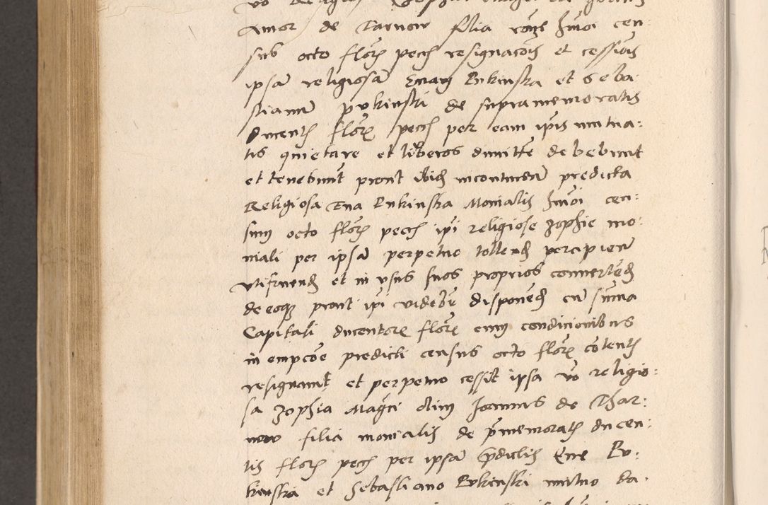 Zdjęcie nr 642 dla obiektu archiwalnego: Acta actorum, sententiarum diffinitivarum coram reverendo domino Petro Miscowski canonico et in spiritualibus vicario generali Cracoviensi ad annum Domini Mᵐᵘᵐ DXLVIᵗᵘᵐ, cuius indictio est quarta, pontificatus sanctissimi in Christo patris et domini nostri domini Pauli divina providencia pape tercii, a die tercia mensis Novembris, annus duodecimus (sic!) feliciter continuantur