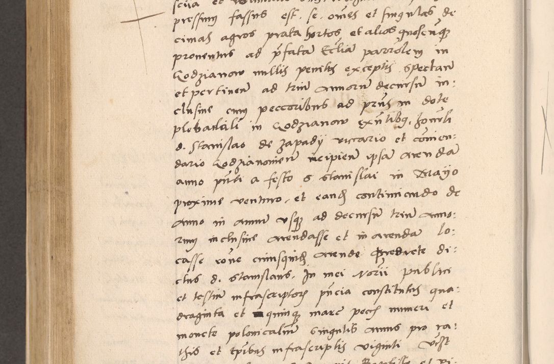 Zdjęcie nr 644 dla obiektu archiwalnego: Acta actorum, sententiarum diffinitivarum coram reverendo domino Petro Miscowski canonico et in spiritualibus vicario generali Cracoviensi ad annum Domini Mᵐᵘᵐ DXLVIᵗᵘᵐ, cuius indictio est quarta, pontificatus sanctissimi in Christo patris et domini nostri domini Pauli divina providencia pape tercii, a die tercia mensis Novembris, annus duodecimus (sic!) feliciter continuantur