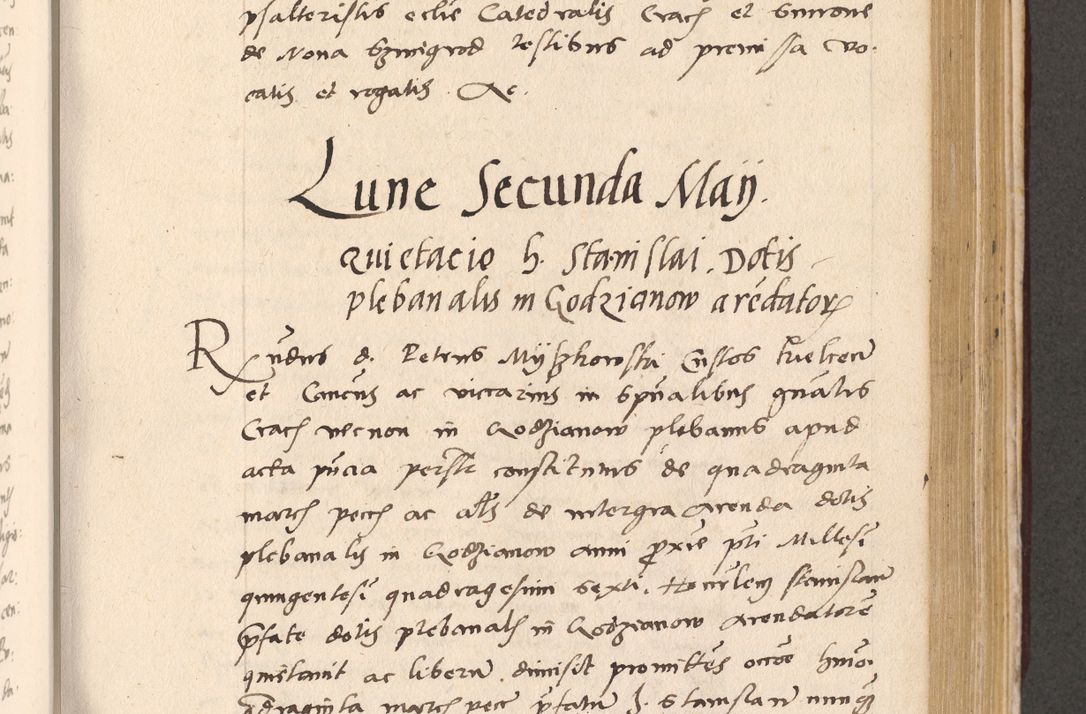 Zdjęcie nr 643 dla obiektu archiwalnego: Acta actorum, sententiarum diffinitivarum coram reverendo domino Petro Miscowski canonico et in spiritualibus vicario generali Cracoviensi ad annum Domini Mᵐᵘᵐ DXLVIᵗᵘᵐ, cuius indictio est quarta, pontificatus sanctissimi in Christo patris et domini nostri domini Pauli divina providencia pape tercii, a die tercia mensis Novembris, annus duodecimus (sic!) feliciter continuantur