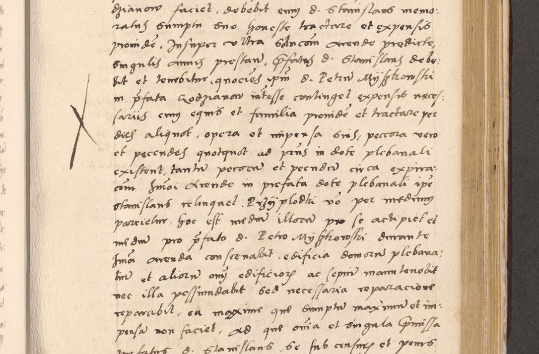 Zdjęcie nr 645 dla obiektu archiwalnego: Acta actorum, sententiarum diffinitivarum coram reverendo domino Petro Miscowski canonico et in spiritualibus vicario generali Cracoviensi ad annum Domini Mᵐᵘᵐ DXLVIᵗᵘᵐ, cuius indictio est quarta, pontificatus sanctissimi in Christo patris et domini nostri domini Pauli divina providencia pape tercii, a die tercia mensis Novembris, annus duodecimus (sic!) feliciter continuantur