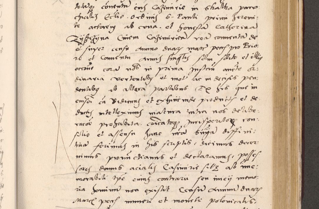Zdjęcie nr 635 dla obiektu archiwalnego: Acta actorum, sententiarum diffinitivarum coram reverendo domino Petro Miscowski canonico et in spiritualibus vicario generali Cracoviensi ad annum Domini Mᵐᵘᵐ DXLVIᵗᵘᵐ, cuius indictio est quarta, pontificatus sanctissimi in Christo patris et domini nostri domini Pauli divina providencia pape tercii, a die tercia mensis Novembris, annus duodecimus (sic!) feliciter continuantur