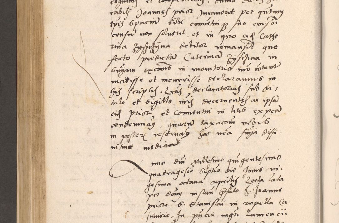 Zdjęcie nr 636 dla obiektu archiwalnego: Acta actorum, sententiarum diffinitivarum coram reverendo domino Petro Miscowski canonico et in spiritualibus vicario generali Cracoviensi ad annum Domini Mᵐᵘᵐ DXLVIᵗᵘᵐ, cuius indictio est quarta, pontificatus sanctissimi in Christo patris et domini nostri domini Pauli divina providencia pape tercii, a die tercia mensis Novembris, annus duodecimus (sic!) feliciter continuantur
