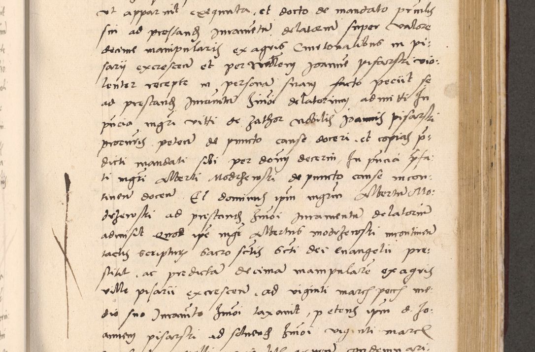 Zdjęcie nr 639 dla obiektu archiwalnego: Acta actorum, sententiarum diffinitivarum coram reverendo domino Petro Miscowski canonico et in spiritualibus vicario generali Cracoviensi ad annum Domini Mᵐᵘᵐ DXLVIᵗᵘᵐ, cuius indictio est quarta, pontificatus sanctissimi in Christo patris et domini nostri domini Pauli divina providencia pape tercii, a die tercia mensis Novembris, annus duodecimus (sic!) feliciter continuantur