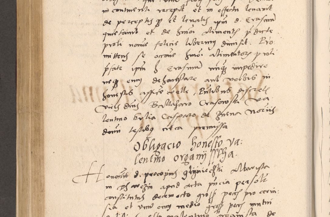 Zdjęcie nr 638 dla obiektu archiwalnego: Acta actorum, sententiarum diffinitivarum coram reverendo domino Petro Miscowski canonico et in spiritualibus vicario generali Cracoviensi ad annum Domini Mᵐᵘᵐ DXLVIᵗᵘᵐ, cuius indictio est quarta, pontificatus sanctissimi in Christo patris et domini nostri domini Pauli divina providencia pape tercii, a die tercia mensis Novembris, annus duodecimus (sic!) feliciter continuantur