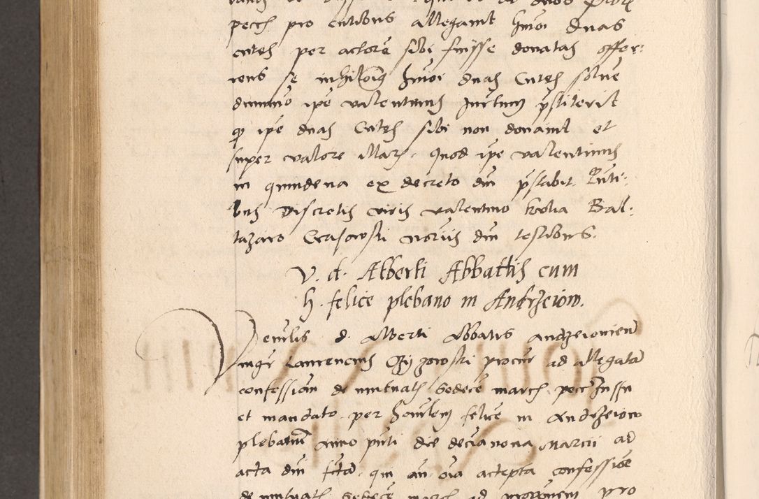 Zdjęcie nr 632 dla obiektu archiwalnego: Acta actorum, sententiarum diffinitivarum coram reverendo domino Petro Miscowski canonico et in spiritualibus vicario generali Cracoviensi ad annum Domini Mᵐᵘᵐ DXLVIᵗᵘᵐ, cuius indictio est quarta, pontificatus sanctissimi in Christo patris et domini nostri domini Pauli divina providencia pape tercii, a die tercia mensis Novembris, annus duodecimus (sic!) feliciter continuantur