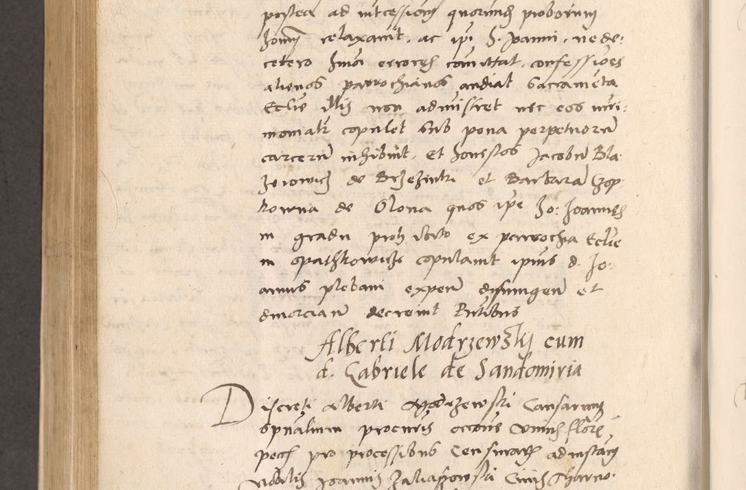 Zdjęcie nr 620 dla obiektu archiwalnego: Acta actorum, sententiarum diffinitivarum coram reverendo domino Petro Miscowski canonico et in spiritualibus vicario generali Cracoviensi ad annum Domini Mᵐᵘᵐ DXLVIᵗᵘᵐ, cuius indictio est quarta, pontificatus sanctissimi in Christo patris et domini nostri domini Pauli divina providencia pape tercii, a die tercia mensis Novembris, annus duodecimus (sic!) feliciter continuantur