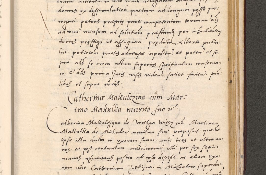 Zdjęcie nr 983 dla obiektu archiwalnego: Acta actorum, sententiarum diffinitivarum coram reverendo domino Petro Miscowski canonico et in spiritualibus vicario generali Cracoviensi ad annum Domini Mᵐᵘᵐ DXLVIᵗᵘᵐ, cuius indictio est quarta, pontificatus sanctissimi in Christo patris et domini nostri domini Pauli divina providencia pape tercii, a die tercia mensis Novembris, annus duodecimus (sic!) feliciter continuantur