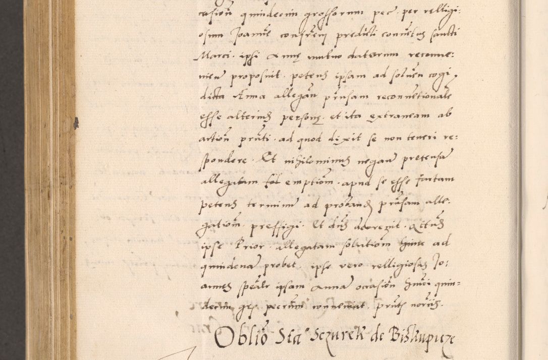 Zdjęcie nr 976 dla obiektu archiwalnego: Acta actorum, sententiarum diffinitivarum coram reverendo domino Petro Miscowski canonico et in spiritualibus vicario generali Cracoviensi ad annum Domini Mᵐᵘᵐ DXLVIᵗᵘᵐ, cuius indictio est quarta, pontificatus sanctissimi in Christo patris et domini nostri domini Pauli divina providencia pape tercii, a die tercia mensis Novembris, annus duodecimus (sic!) feliciter continuantur