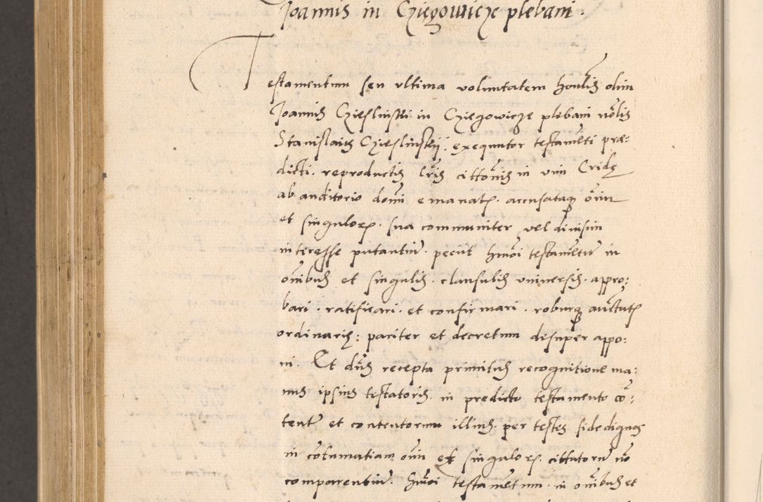 Zdjęcie nr 974 dla obiektu archiwalnego: Acta actorum, sententiarum diffinitivarum coram reverendo domino Petro Miscowski canonico et in spiritualibus vicario generali Cracoviensi ad annum Domini Mᵐᵘᵐ DXLVIᵗᵘᵐ, cuius indictio est quarta, pontificatus sanctissimi in Christo patris et domini nostri domini Pauli divina providencia pape tercii, a die tercia mensis Novembris, annus duodecimus (sic!) feliciter continuantur