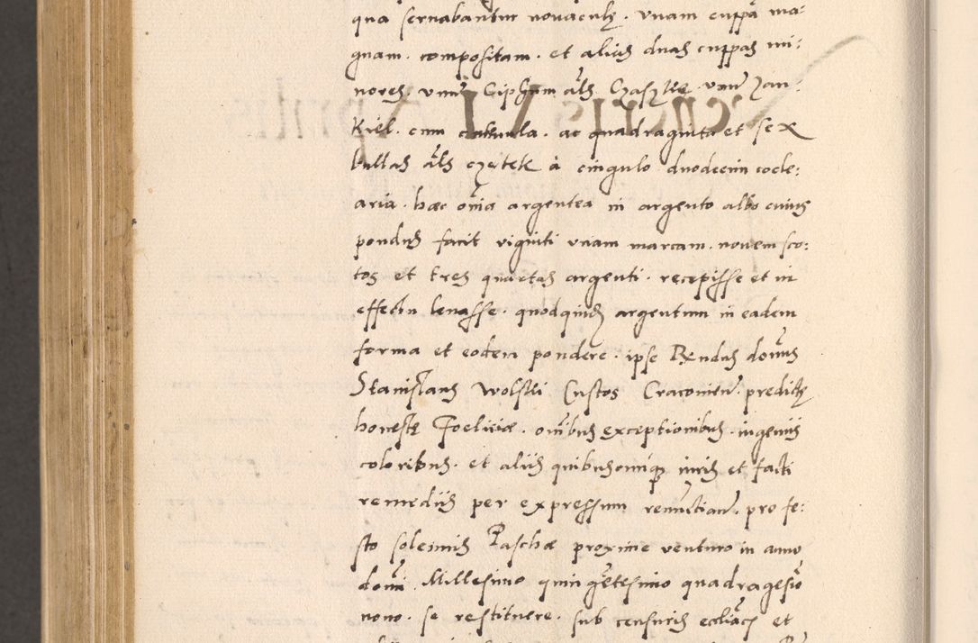 Zdjęcie nr 972 dla obiektu archiwalnego: Acta actorum, sententiarum diffinitivarum coram reverendo domino Petro Miscowski canonico et in spiritualibus vicario generali Cracoviensi ad annum Domini Mᵐᵘᵐ DXLVIᵗᵘᵐ, cuius indictio est quarta, pontificatus sanctissimi in Christo patris et domini nostri domini Pauli divina providencia pape tercii, a die tercia mensis Novembris, annus duodecimus (sic!) feliciter continuantur