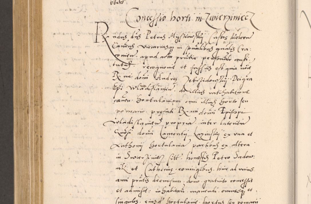 Zdjęcie nr 970 dla obiektu archiwalnego: Acta actorum, sententiarum diffinitivarum coram reverendo domino Petro Miscowski canonico et in spiritualibus vicario generali Cracoviensi ad annum Domini Mᵐᵘᵐ DXLVIᵗᵘᵐ, cuius indictio est quarta, pontificatus sanctissimi in Christo patris et domini nostri domini Pauli divina providencia pape tercii, a die tercia mensis Novembris, annus duodecimus (sic!) feliciter continuantur