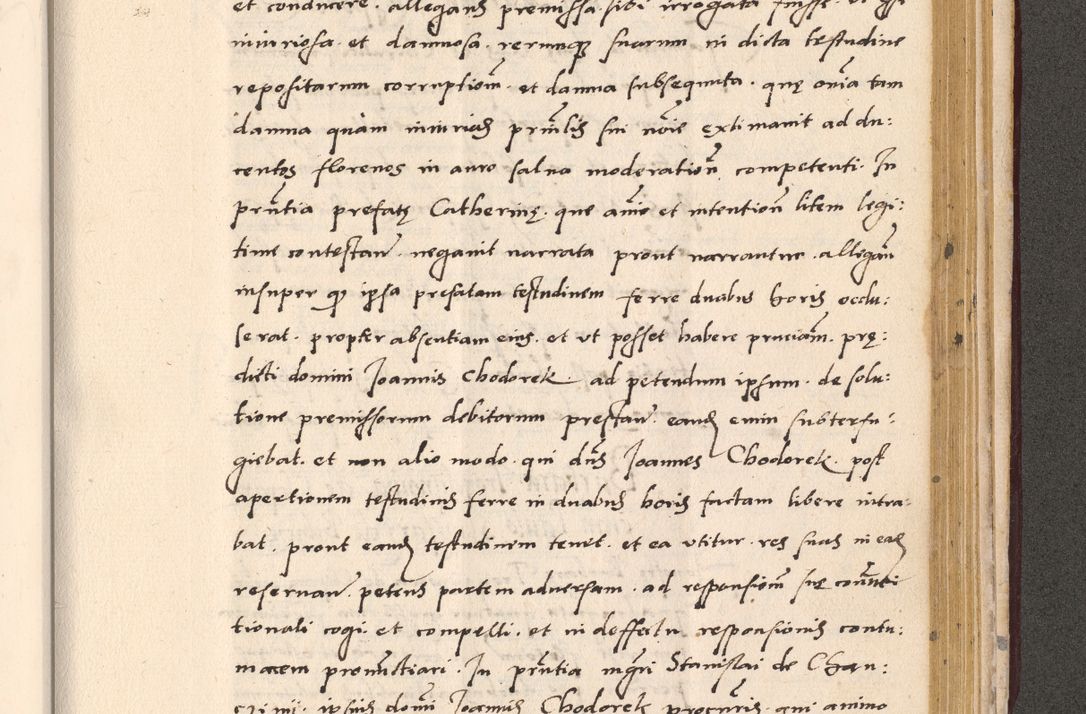 Zdjęcie nr 945 dla obiektu archiwalnego: Acta actorum, sententiarum diffinitivarum coram reverendo domino Petro Miscowski canonico et in spiritualibus vicario generali Cracoviensi ad annum Domini Mᵐᵘᵐ DXLVIᵗᵘᵐ, cuius indictio est quarta, pontificatus sanctissimi in Christo patris et domini nostri domini Pauli divina providencia pape tercii, a die tercia mensis Novembris, annus duodecimus (sic!) feliciter continuantur