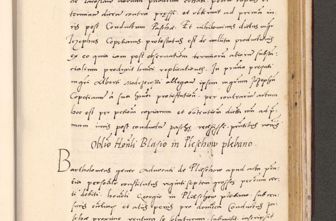 Zdjęcie nr 937 dla obiektu archiwalnego: Acta actorum, sententiarum diffinitivarum coram reverendo domino Petro Miscowski canonico et in spiritualibus vicario generali Cracoviensi ad annum Domini Mᵐᵘᵐ DXLVIᵗᵘᵐ, cuius indictio est quarta, pontificatus sanctissimi in Christo patris et domini nostri domini Pauli divina providencia pape tercii, a die tercia mensis Novembris, annus duodecimus (sic!) feliciter continuantur