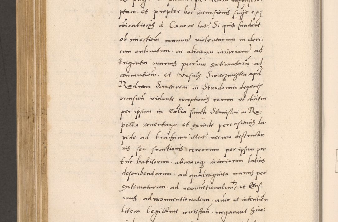 Zdjęcie nr 936 dla obiektu archiwalnego: Acta actorum, sententiarum diffinitivarum coram reverendo domino Petro Miscowski canonico et in spiritualibus vicario generali Cracoviensi ad annum Domini Mᵐᵘᵐ DXLVIᵗᵘᵐ, cuius indictio est quarta, pontificatus sanctissimi in Christo patris et domini nostri domini Pauli divina providencia pape tercii, a die tercia mensis Novembris, annus duodecimus (sic!) feliciter continuantur