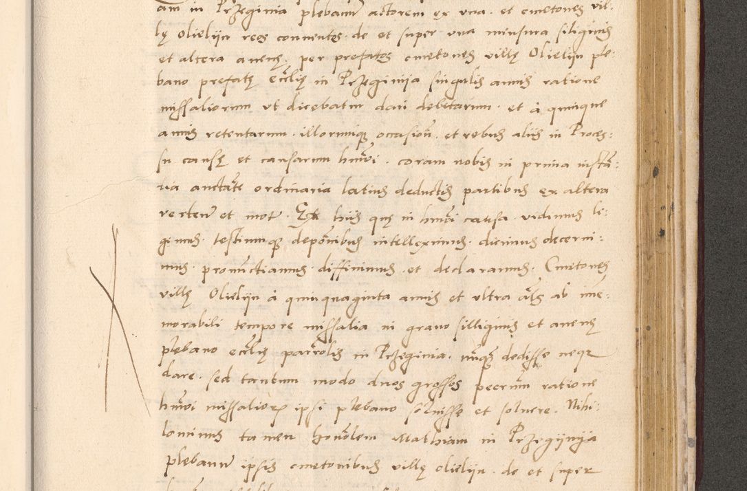 Zdjęcie nr 921 dla obiektu archiwalnego: Acta actorum, sententiarum diffinitivarum coram reverendo domino Petro Miscowski canonico et in spiritualibus vicario generali Cracoviensi ad annum Domini Mᵐᵘᵐ DXLVIᵗᵘᵐ, cuius indictio est quarta, pontificatus sanctissimi in Christo patris et domini nostri domini Pauli divina providencia pape tercii, a die tercia mensis Novembris, annus duodecimus (sic!) feliciter continuantur