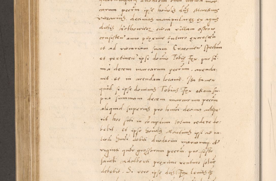 Zdjęcie nr 920 dla obiektu archiwalnego: Acta actorum, sententiarum diffinitivarum coram reverendo domino Petro Miscowski canonico et in spiritualibus vicario generali Cracoviensi ad annum Domini Mᵐᵘᵐ DXLVIᵗᵘᵐ, cuius indictio est quarta, pontificatus sanctissimi in Christo patris et domini nostri domini Pauli divina providencia pape tercii, a die tercia mensis Novembris, annus duodecimus (sic!) feliciter continuantur