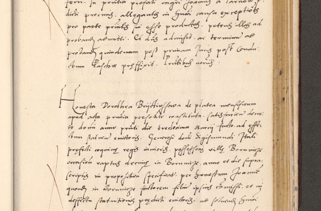 Zdjęcie nr 919 dla obiektu archiwalnego: Acta actorum, sententiarum diffinitivarum coram reverendo domino Petro Miscowski canonico et in spiritualibus vicario generali Cracoviensi ad annum Domini Mᵐᵘᵐ DXLVIᵗᵘᵐ, cuius indictio est quarta, pontificatus sanctissimi in Christo patris et domini nostri domini Pauli divina providencia pape tercii, a die tercia mensis Novembris, annus duodecimus (sic!) feliciter continuantur