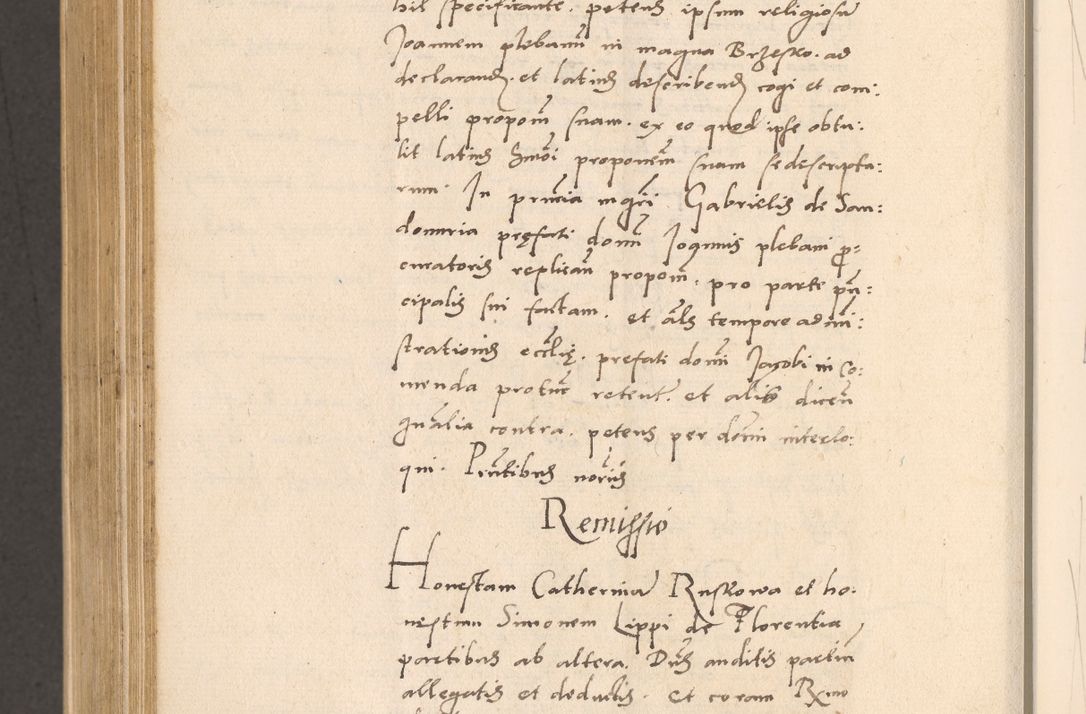 Zdjęcie nr 918 dla obiektu archiwalnego: Acta actorum, sententiarum diffinitivarum coram reverendo domino Petro Miscowski canonico et in spiritualibus vicario generali Cracoviensi ad annum Domini Mᵐᵘᵐ DXLVIᵗᵘᵐ, cuius indictio est quarta, pontificatus sanctissimi in Christo patris et domini nostri domini Pauli divina providencia pape tercii, a die tercia mensis Novembris, annus duodecimus (sic!) feliciter continuantur