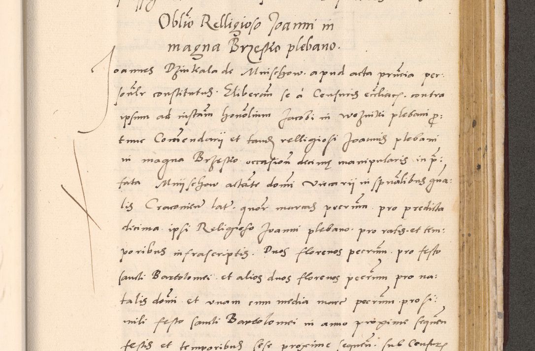 Zdjęcie nr 905 dla obiektu archiwalnego: Acta actorum, sententiarum diffinitivarum coram reverendo domino Petro Miscowski canonico et in spiritualibus vicario generali Cracoviensi ad annum Domini Mᵐᵘᵐ DXLVIᵗᵘᵐ, cuius indictio est quarta, pontificatus sanctissimi in Christo patris et domini nostri domini Pauli divina providencia pape tercii, a die tercia mensis Novembris, annus duodecimus (sic!) feliciter continuantur