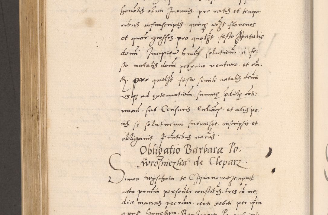 Zdjęcie nr 902 dla obiektu archiwalnego: Acta actorum, sententiarum diffinitivarum coram reverendo domino Petro Miscowski canonico et in spiritualibus vicario generali Cracoviensi ad annum Domini Mᵐᵘᵐ DXLVIᵗᵘᵐ, cuius indictio est quarta, pontificatus sanctissimi in Christo patris et domini nostri domini Pauli divina providencia pape tercii, a die tercia mensis Novembris, annus duodecimus (sic!) feliciter continuantur