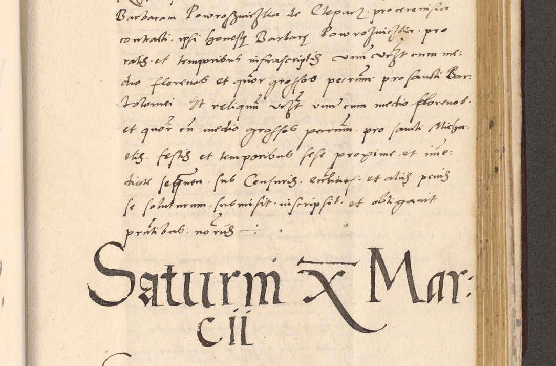 Zdjęcie nr 903 dla obiektu archiwalnego: Acta actorum, sententiarum diffinitivarum coram reverendo domino Petro Miscowski canonico et in spiritualibus vicario generali Cracoviensi ad annum Domini Mᵐᵘᵐ DXLVIᵗᵘᵐ, cuius indictio est quarta, pontificatus sanctissimi in Christo patris et domini nostri domini Pauli divina providencia pape tercii, a die tercia mensis Novembris, annus duodecimus (sic!) feliciter continuantur