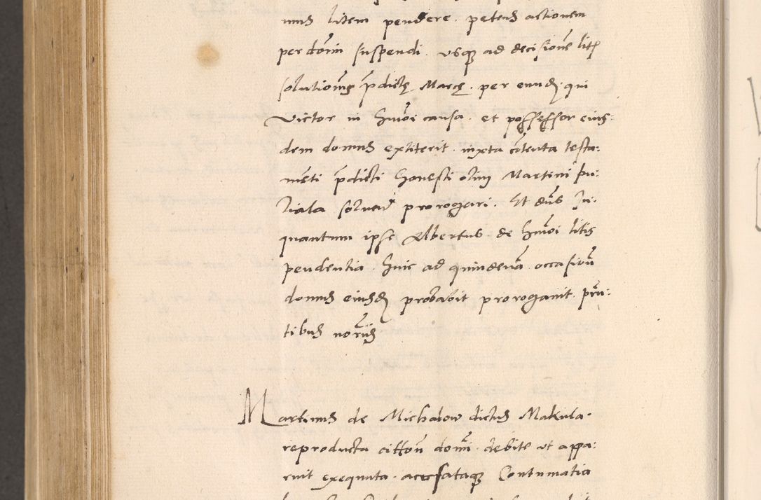 Zdjęcie nr 900 dla obiektu archiwalnego: Acta actorum, sententiarum diffinitivarum coram reverendo domino Petro Miscowski canonico et in spiritualibus vicario generali Cracoviensi ad annum Domini Mᵐᵘᵐ DXLVIᵗᵘᵐ, cuius indictio est quarta, pontificatus sanctissimi in Christo patris et domini nostri domini Pauli divina providencia pape tercii, a die tercia mensis Novembris, annus duodecimus (sic!) feliciter continuantur